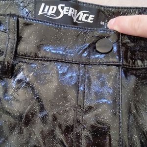 Lip Service PVC glitter pants